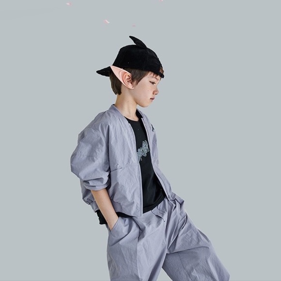 Private label kids lightweight bomber 5/6Y=120cm - Picture 1 of 6